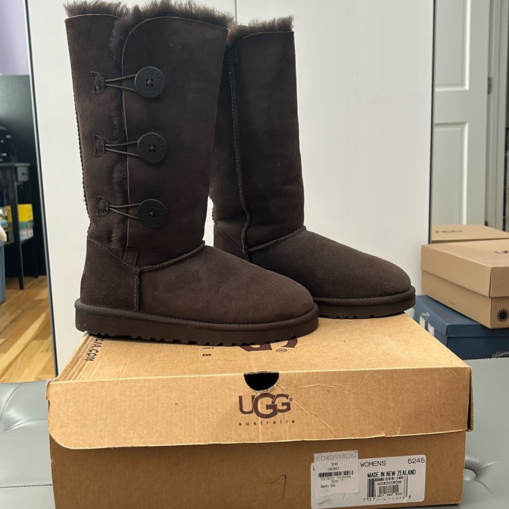 Ugg tall 3 button boots